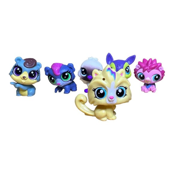 Lot of 6 LPS Littlest Pet Shop Mini Figures 1" - 1.25" - Picture 5 of 7